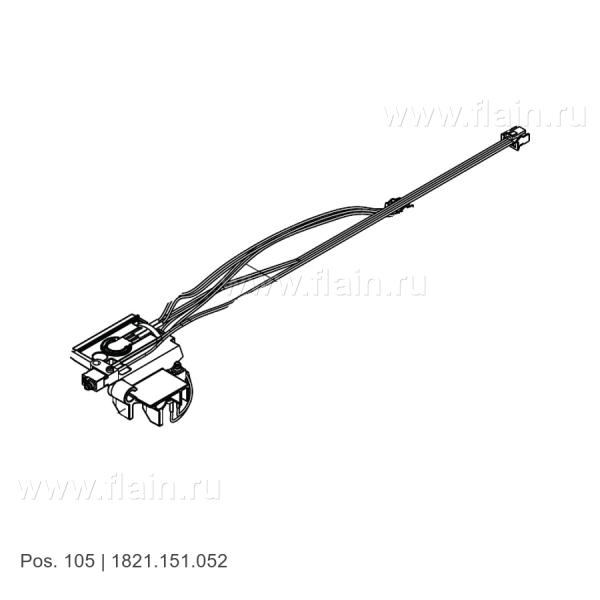 Кабельный жгут корпуса 1821.151.052, Signode BXT3-16/19, позиция 105 на чертеже, отдельная запчасть