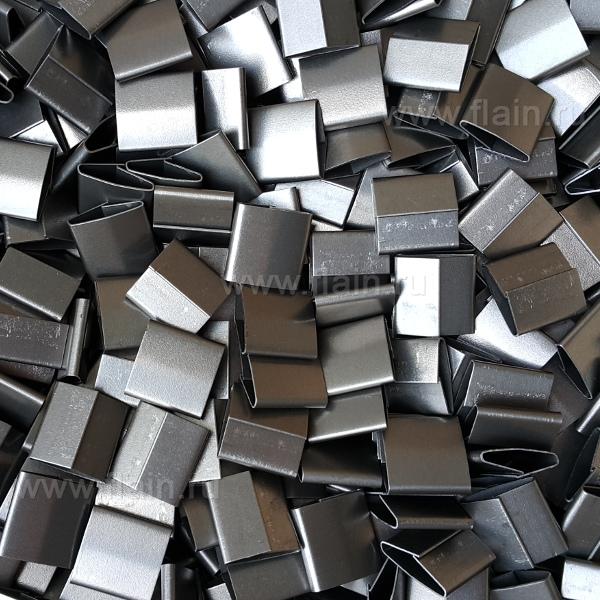 Замок для стальной ленты 19 мм (19х22х0,6)