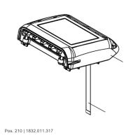 Панель управления LCD EU/US 1832.011.317, Signode BXT3-16/19, позиция 210 на чертеже, отдельная запчасть