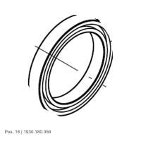 Шариковый подшипник 35×47×7 мм 1930.180.356 для Signode BXT2-16/19, позиция 18; отдельная деталь из чертежа